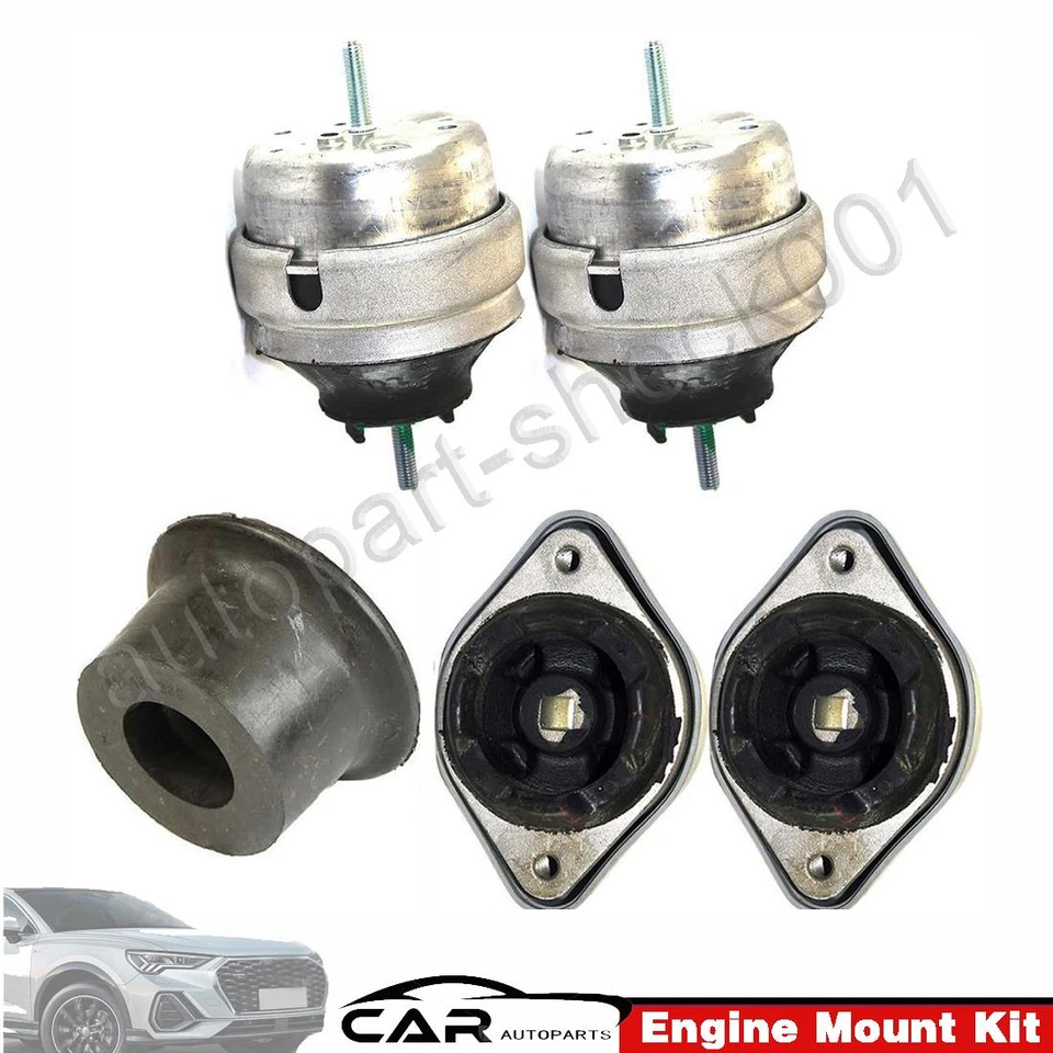 Conjunto de montagem de motor e trans 5 peças 96-02 para Audi A4, A4 Quattro, A6, A6 Quattro, S4 - Imagem 1 de 4
