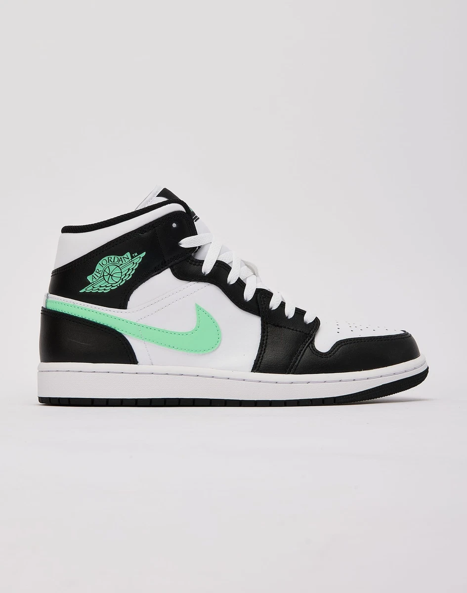 Jordan 1 Mid Green Glow for Sale - Authenticity Guaranteed - eBay