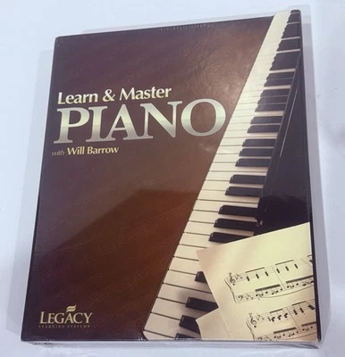 Learn & Master Piano Book, Workshops on 14-DVD's, & 5 play along CD's Brand New - Image 1 of 4