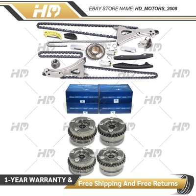 4PCS Camshaft Adjuster Kit For Mercedes Benz SL63 G63 S550 ML550 M278 GLE63 V8 — 第 1/4 张图片