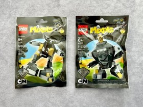 LEGO Mixels Series 1 Cragsters Partial Lot (2 of 3) Seismo & Shuff 41504 41505