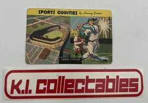 1954 Quaker Sports Oddities Yankee Stadium #27 - Picture 1 of 4
