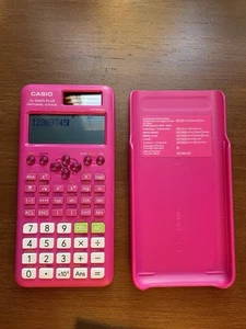 Casio fx-300ES PLUS Scientific Calculator Pink Natural VPAM 2nd Edition Working - Picture 1 of 4