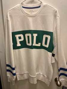 Polo Ralph Lauren Polo Tennis US Open Herren Pullover Sweatshirt Gr. Medium - Bild 1 von 7