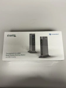 Podłączanie dokujące Apple Thunderbolt 4 100W Ładowanie, czteromonitor 4K - Zdjęcie 1 z 2
