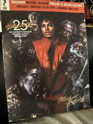 Michael Jackson триллер Deluxe вентилятор упаковка 25-летие - CD DVD - Изображение 1 из 4