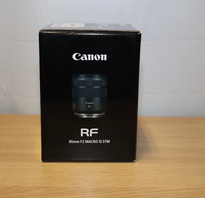 Canon RF 85mm f/2 Macro IS STM Medium Telephoto Lens - Image 1 of 4