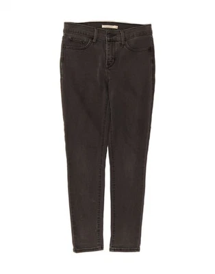 LEVI'S Womens 311 Shaping Skinny Jeans W25 L28 Grey Cotton DU05 - Image 1 of 3