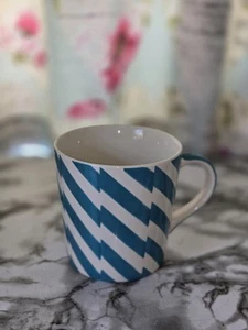 Whittard Of Chelsea Blue And White Striped Mug - Picture 1 of 6