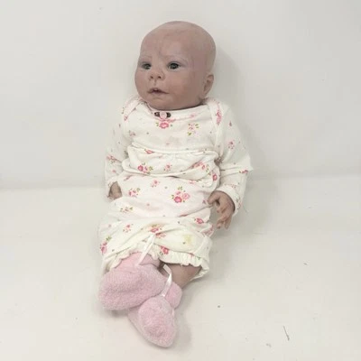 Reborn Doll Kit Painted By Bountiful Baby 2010 Girl Open Blue Green Eyes - Image 1 of 4