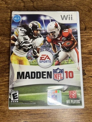 Madden NFL 10 (Nintendo Wii , 2009) Game & Case Tested - Image 1 of 4
