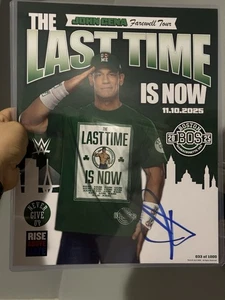 WWE Raw Boston John Cena 11x14 SIGNIERT Autogramm Poster Bild LE 33/1000 - Bild 1 von 2
