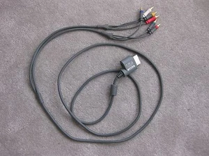 Offizielles Original Microsoft Xbox 360 Component HD AV-Kabel - Bild 1 von 3