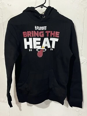 Fanatics Miami Heat Bring The Heat Hoodie Mens Small Pullover 2020 Playoffs NBA - Image 1 of 3