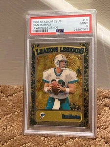 1998 Stadium Club Leading Legends Dan Marino PSA 9 CENTERED #L5 Card LOW POP - Bild 1 von 1