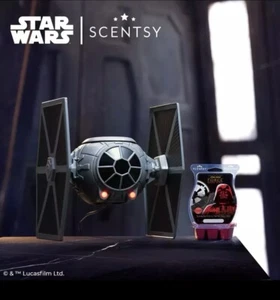 HTF Star Wars Scentsy Warmer TIE Fighter ~Dark Side Of The Force Bar New in Box - Picture 1 of 17