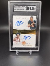 2019-2020 Panini Flawless kevin Porter Jr Jarrett culver duel signatures 4/25