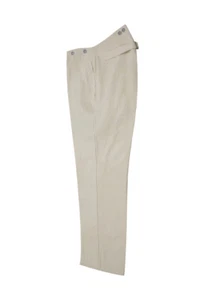 WW2 Pantalone servizio trapano tedesco estivo HBT bianco sporco SOLO 3XL - Foto 1 di 3