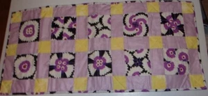 Handmade Quilted Dresser Table Runner- 31" x 19.5" - Picture 1 of 2