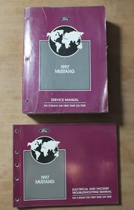 1997 FORD MUSTANG SERVICE MANUAL & ELECTRICAL & VACUUM TROUBLE SHOOTING - Picture 1 of 4