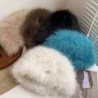 Fluffy Ear Protection Cap Elastic Solid Color Hats High Quality Plush Hat