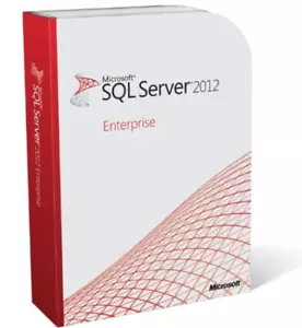 Microsoft SQL Server 2012 Enterprise with 16 Core License, unlimited User CALs - Picture 1 of 3