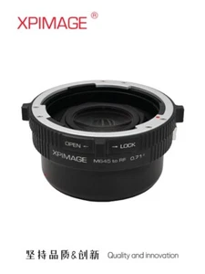 XPimage M645-RF 0.71x Locking Adapter for Mamiya 645 Lens to RF Mount R8 R10 R7 - Picture 1 of 10