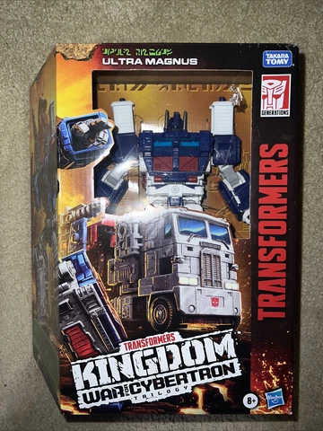 Transformers Kingdom Ultra Magnus Figure War For Cybertron Leader Class Cover