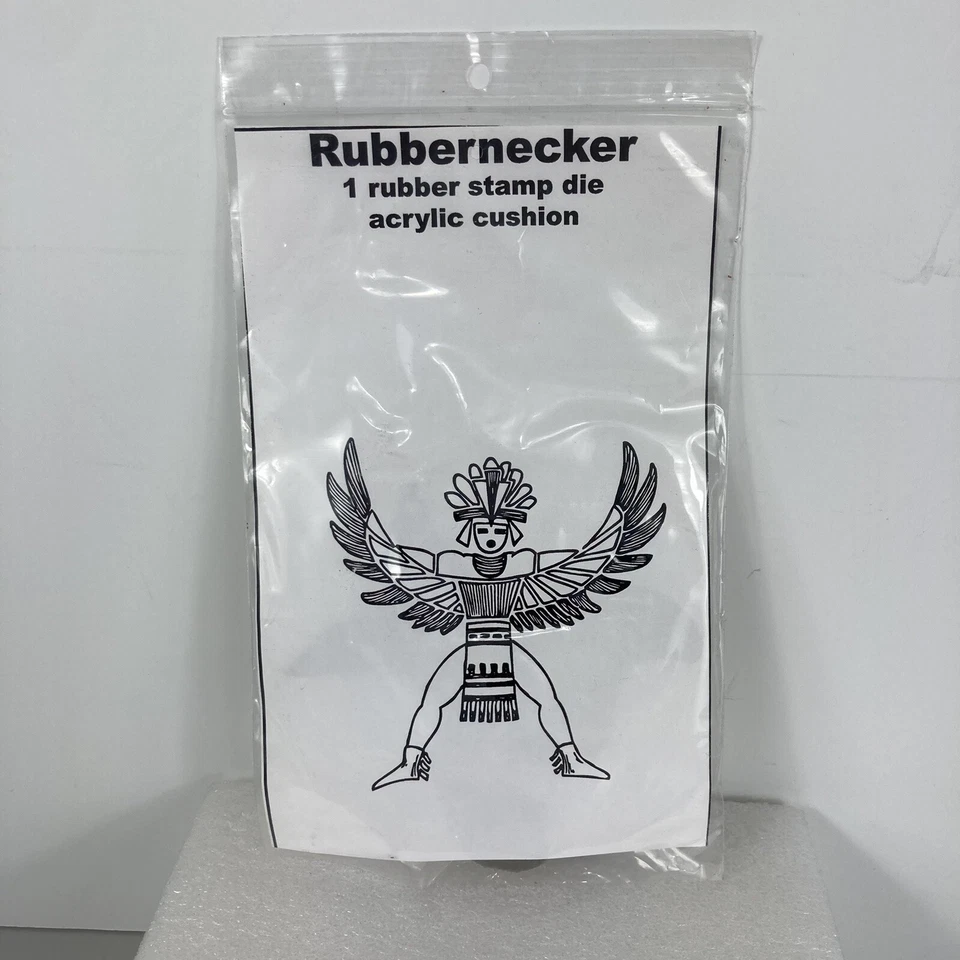 Резиновый штамп Kachina Dancer штамп акриловая подушка резиновый гриф не смонтированный юго-запад - Изображение 1 из 4
