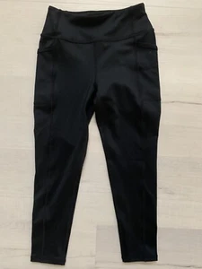 Z by Zella Girl Leggings Youth Black Full Length Daily Activewear Size XS 5/6 - Picture 1 of 3