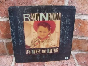 RANDY NEWMAN 7" 45 RPM "It's Money That Matters""Roll With the Punches" w/ps - Imagen 1 de 4