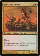 Magic MTG Tradingcard Shards of Alara 2008 Rip-Clan Crasher 189/249