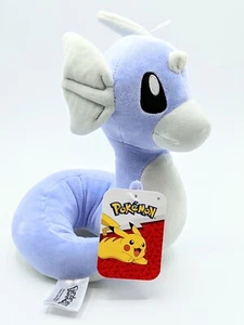 NEW Pokemon Dratini Plush 8” Jazwares 2023 Soft Stuffed Animal Plushie Toy NWT - Picture 1 of 11