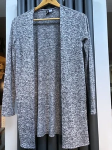 Divided Womens Grey Open Front Summer Cardigan Jumper Size XS VGC - Picture 1 of 5
