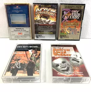 5 Soundtrack Musical Cassette Tapes My Fair Lady When Harry Meets Sally Action - Imagen 1 de 9