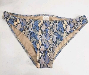 Shade & Shore Bademode Damen Bikini Badeanzug Unterteil Gr. L Large Animal Skin Print - Bild 1 von 6