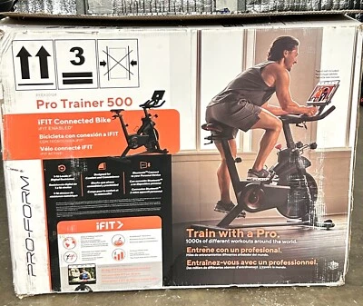 Bicicleta estática ProForm Pro Trainer 500 iFIT habilitada Openbox PFEX30124.0 - RECOGIDA Foto 1 de 4