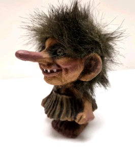 Vintage Nyform Troll Figurine Handmade in Norway - Imagen 1 de 18