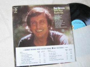RAY STEVENS 1972 "TURN YOUR RADIO ON" VINTAGE US PROMOTIONAL LP w/DJ CHECKLIST M - Picture 1 of 2