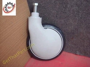 Stryker 1010 Stretcher Oem Complete 8 In Caster Wheel Assy With Covers - Picture 1 of 3