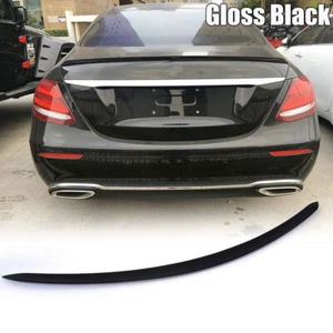 For Mercedes Benz W213 E250 E300 E63 2016-19 Carbon Fiber Rear Trunk Spoiler - Picture 1 of 9
