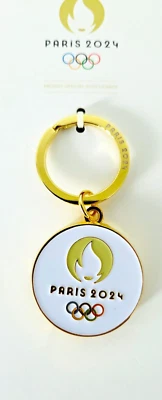 MARKENLOS Schlüsselanhänger Key Ring Olympische Spiele Olympia 2024 Paris Sport Neu OVP