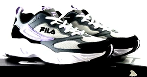 FILA womens Envision lace up athletic shoes size 6.5 M gray & lilac NEW - Picture 1 of 6