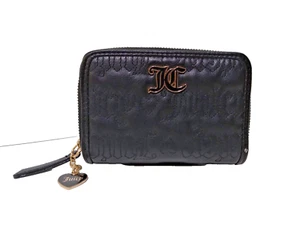 Juicy Couture Black Double Zipper Wallet - Picture 1 of 5