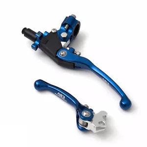 AS3 BRAKE CLUTCH FLEXI LEVERS for KAWASAKI KX 250 F 13-20 KX 450 F 13-18 - Picture 1 of 7