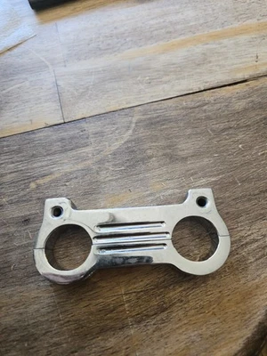 Adaptador de montaje de calibre Accutronix GM101-C cromado se adapta a manillares de 1,25" Foto 1 de 3