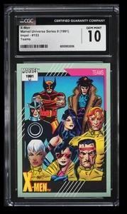 Marvel Marvel Universe Serie II Impel X-Men 1991 CGC 10 equipos ingleses #153 - Imagen 1 de 2