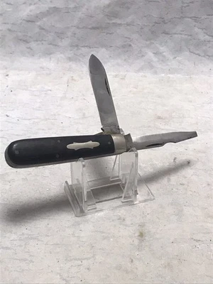 Canivete dobrável Schrade Cutlery Walden New York eletricista 2 lâminas - Imagem 1 de 4