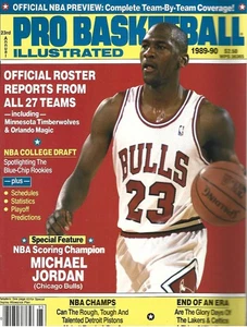 1989/90 PRO BASKETBALL ILLUSTRATED MAGAZINE -  MICHAEL JORDAN (HOF) COVER NRMT - Bild 1 von 1