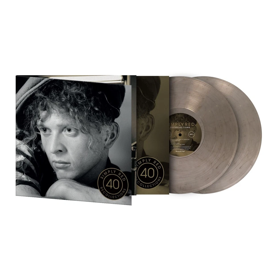 SIMPLY RED Recollections - 2LP / Crystal Clear & Black Marbled Vinyl (2025) - Bild 1 von 1